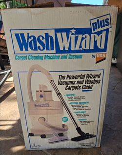 Vax Wash Wizard Plus Carpet Cleaning Machine & Vacuum W Accessories
