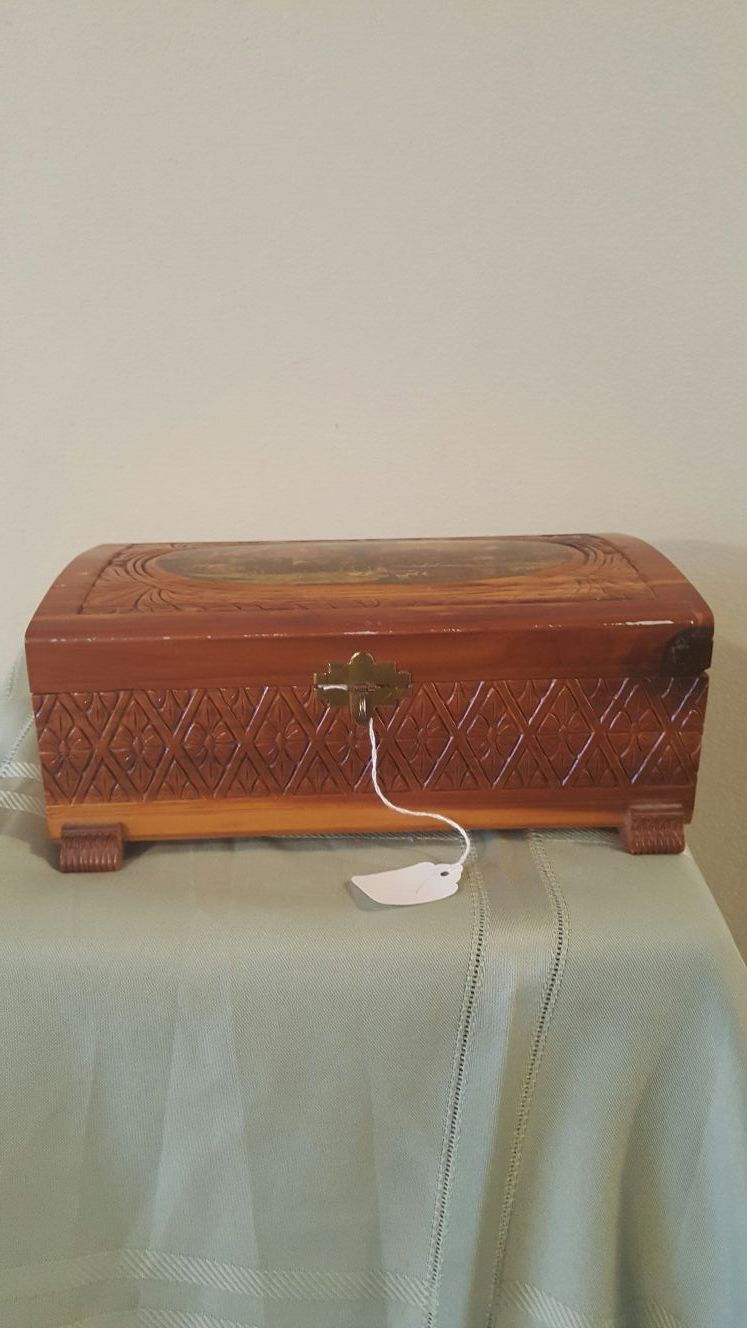 Beautiful Vintage Wooden Box