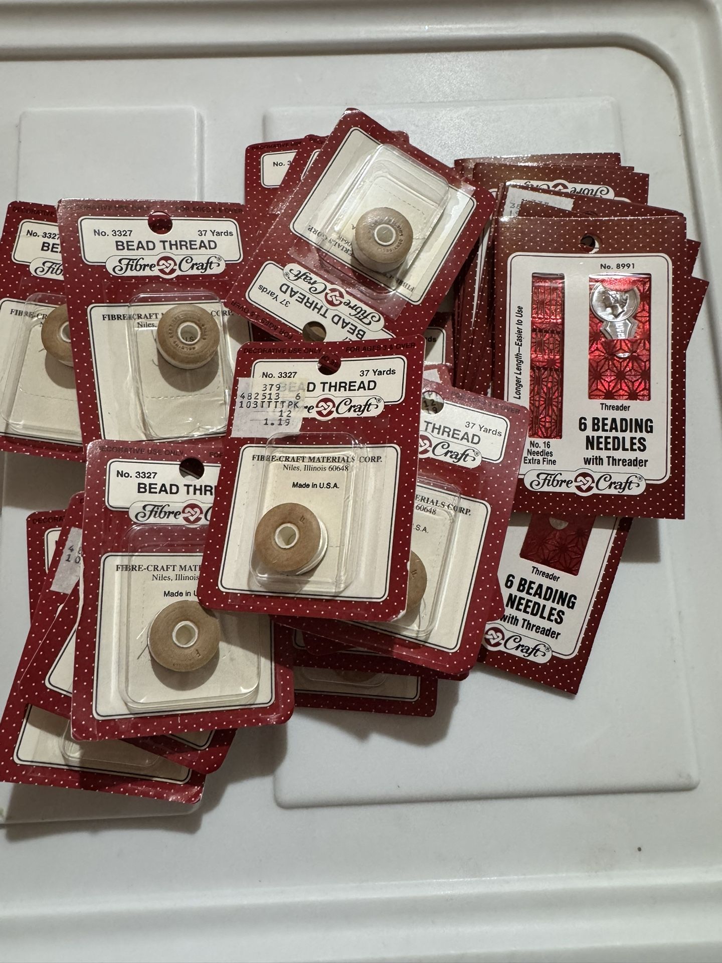 Bead Thread And Needles