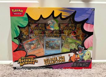 Pokemon - Ascended Heroes First Partners Deluxe Pin Collection - $72
