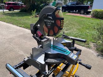 Hitachi Compound Miter saw C12LCH.  No stand.