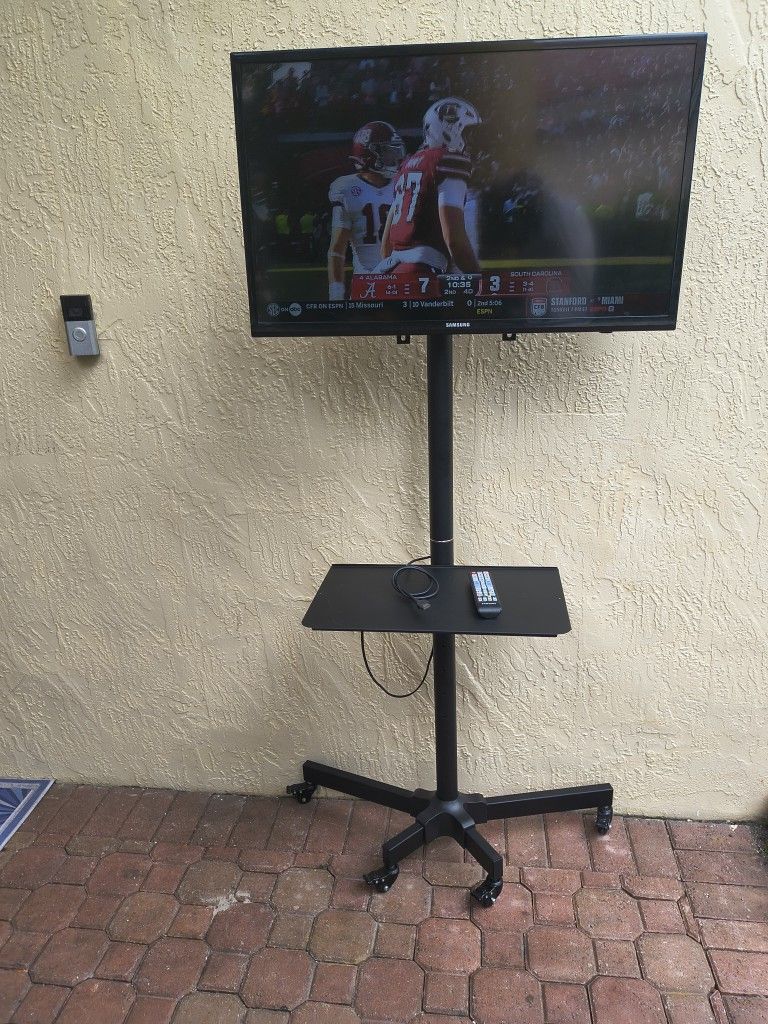 32" Samsung TV with Stand