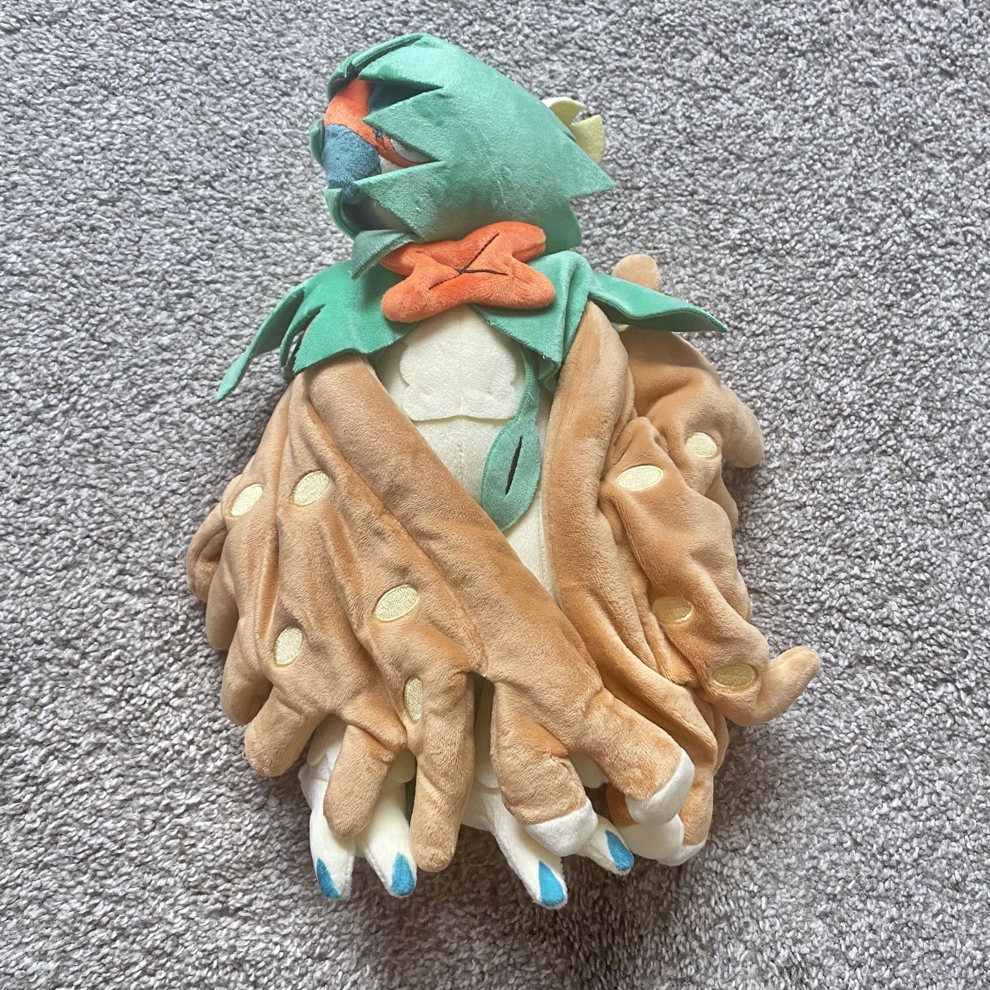 2017 Pokémon Decidueye w/ Posable Wings Plush