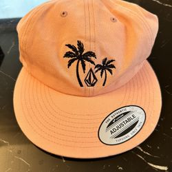 Pink/salmon Volcom Hat