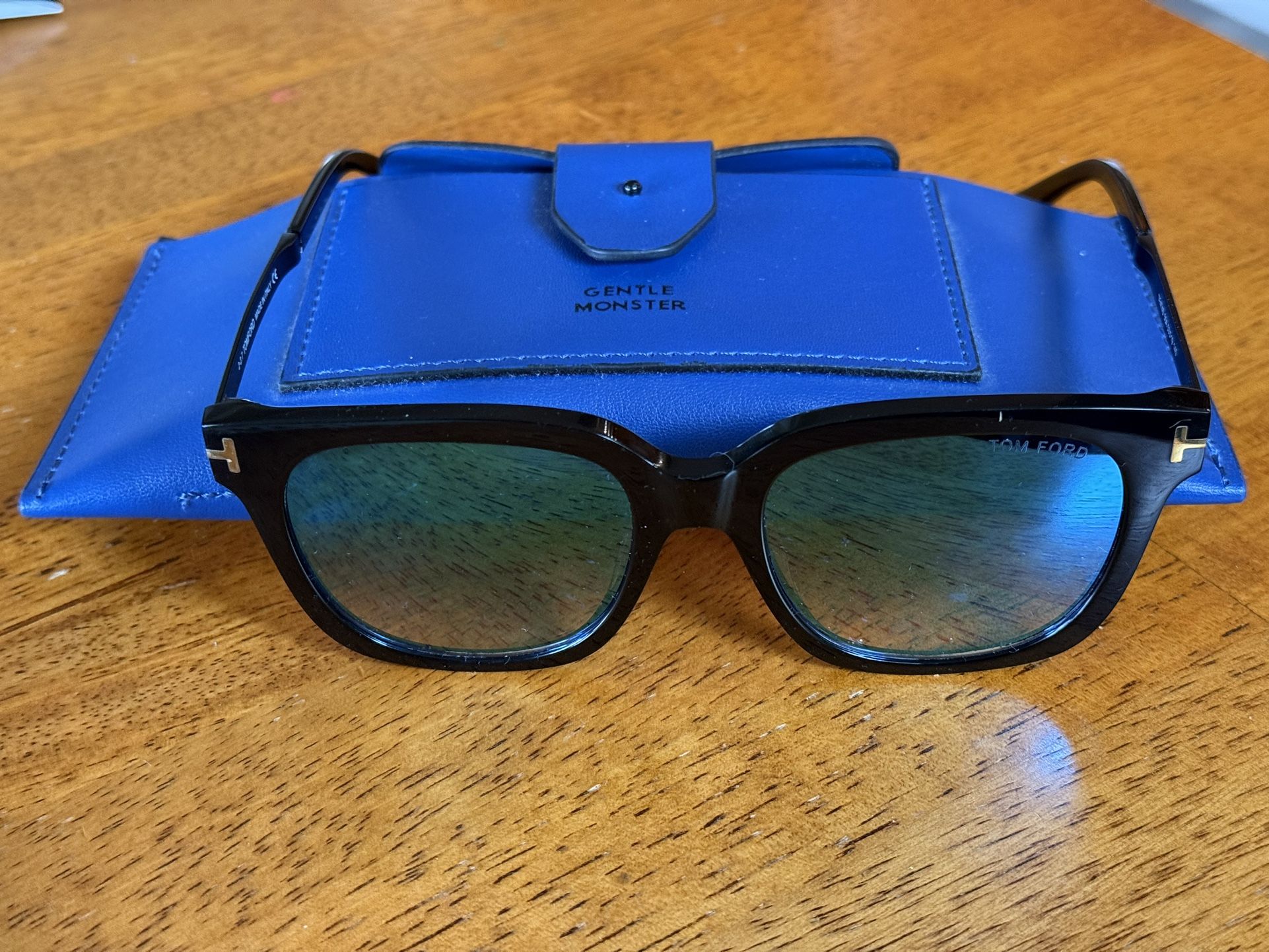 Tom Ford Arnaud Sunglasses Blue Polarized Lenses