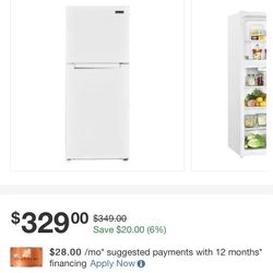 Magic Chef 10.1 CU FT Refrigerator