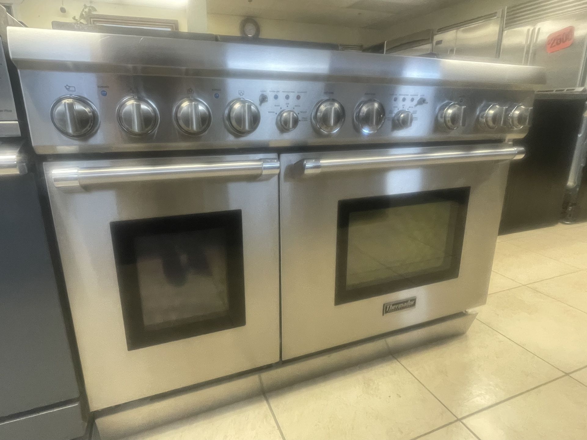 Thermador 48” Dual Fuel Range Stainless Steel