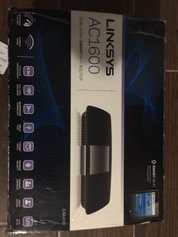 Linksys AC 1600 smart router