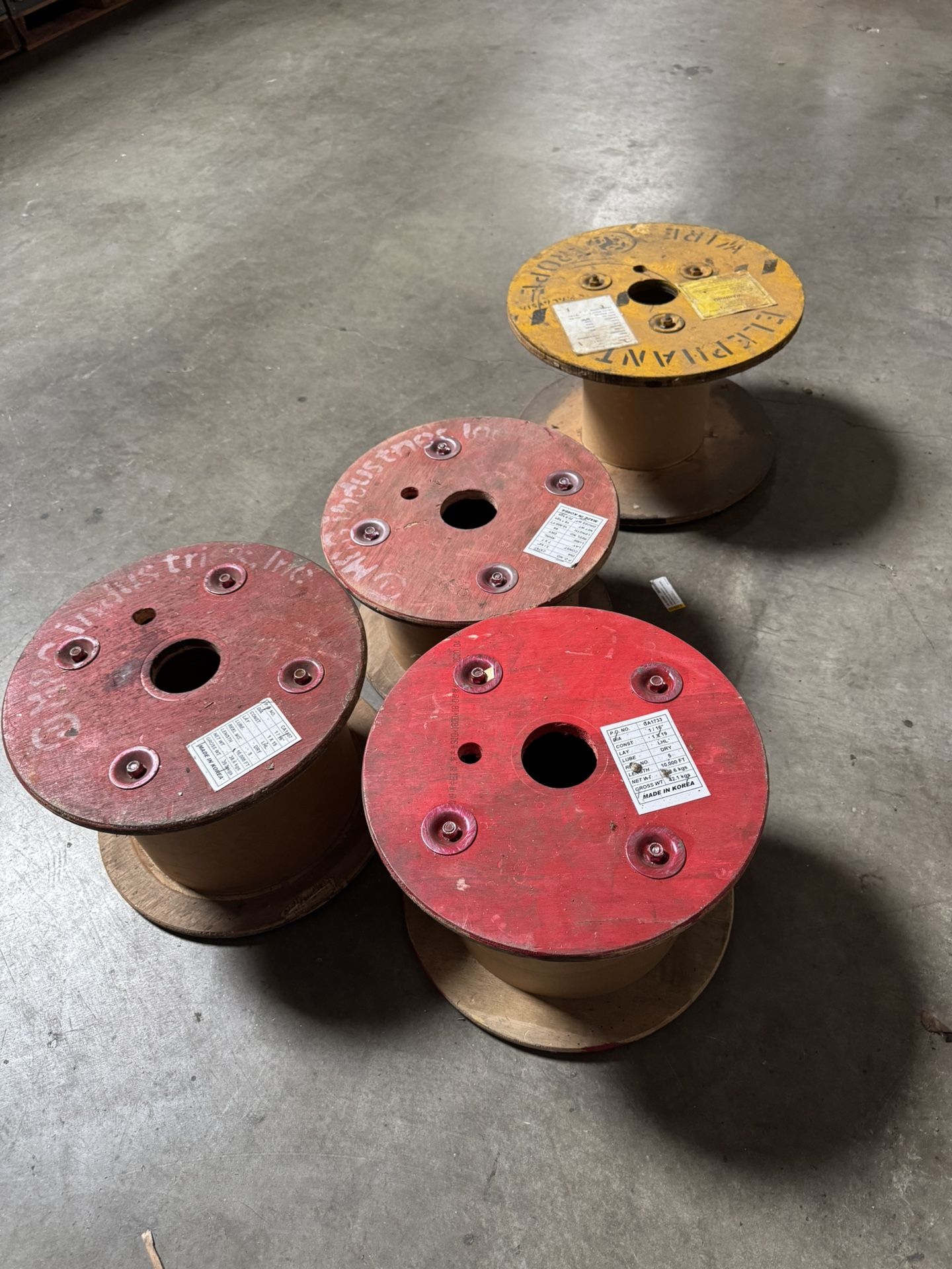Wooden Cable Spools Reel Perfect For Art, Custom Projects And More