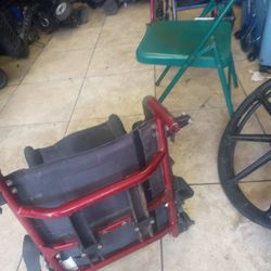 Quickie  Chair And Parts For Wheelchair