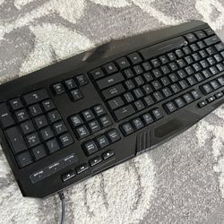 Red dragon wired keyboard