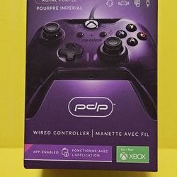 Pdp Xbox One & Windows Wired Controller Royal Purple
