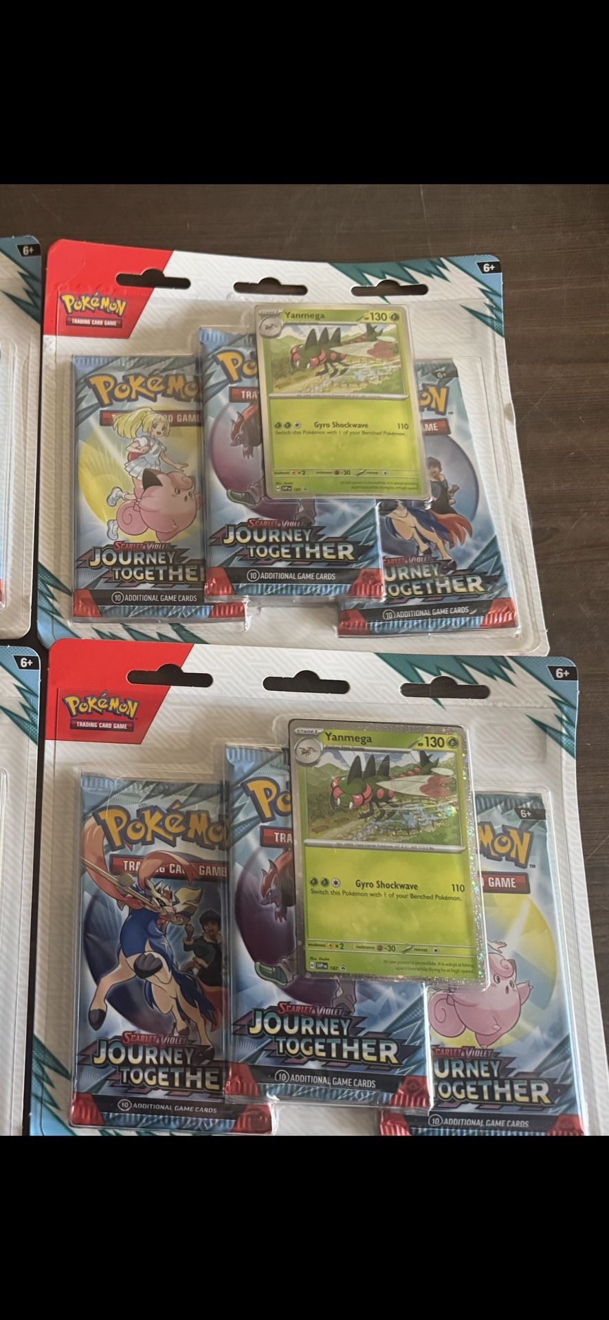 Pokemon Journey Together 3 Packs