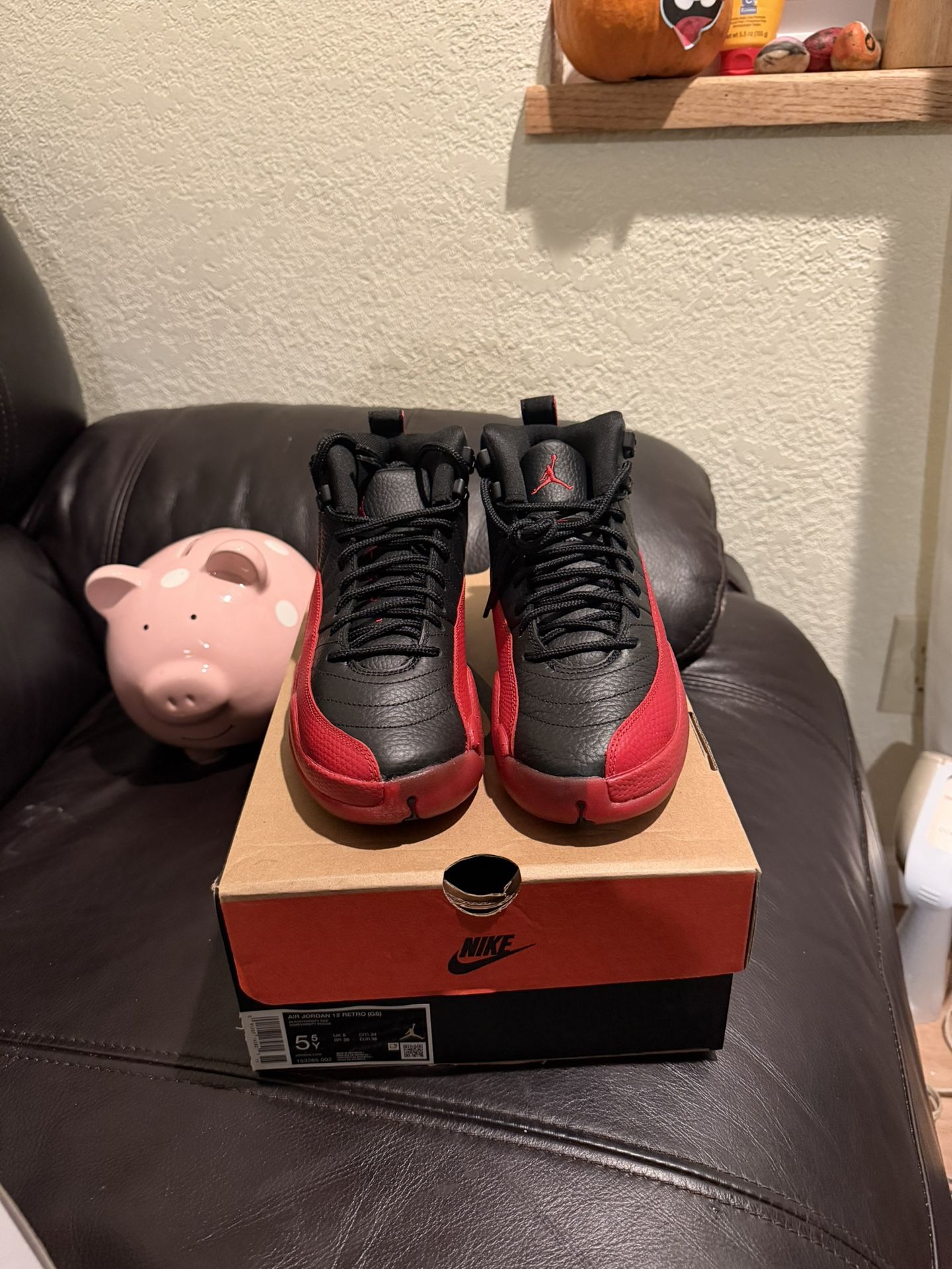 Jordan 12s Fluegame Size 5.5y