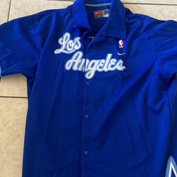 Vintage Nike Los Angeles Lakers Button Up Jersey 