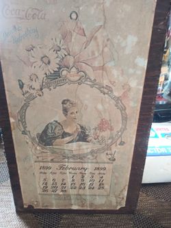 Coca-Cola calendar early 70s