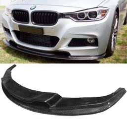12-18 BMW F30 M-Sport VR Style Front Bumper Lip Carbon Fiber