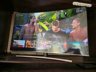 50 inch curved Samsung TV