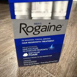 Rogaine Hair Regrowth Foam Brand New