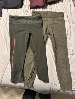Green Lululemon Leggings