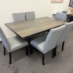 Dining Table With 6 Chairs 