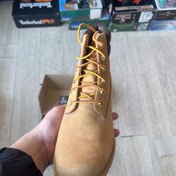 Premium Timberland “Linden Woods” 6-Inch Waterproof Boots – Wheat Nubuck