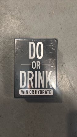 Do or drink win or hydrate game