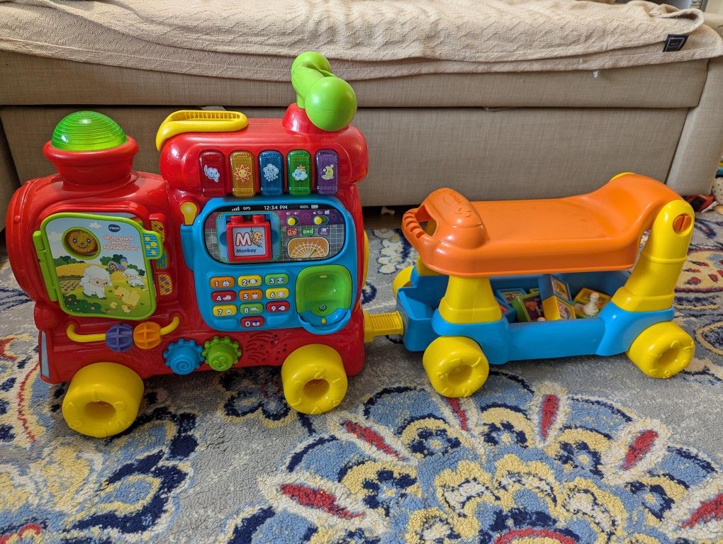 Learning Train - Toddler Ride With Alphabet