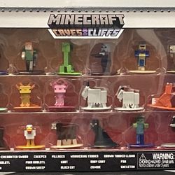 Minecraft: Caves and Cliffs Series 8 Set of 18 Die-Cast Figures
