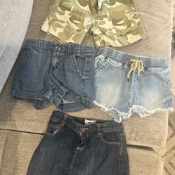 Girls Shorts & Skirt - Size 5 