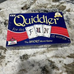 Quiddler The Short Word Card Game New/Sealed