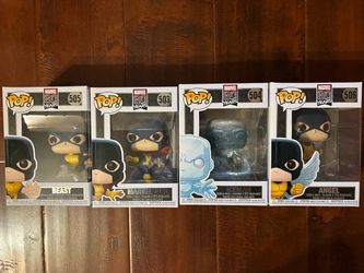 Funko Pop! Marvel X-Men 80 Years Set (4-Pack) – Beast, Marvel Girl, Iceman, Angel