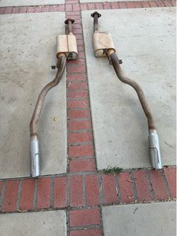 1999–2004 Mustang GT/Mach 1 Factory Cat-Back Exhaust w/ Flowmaster 40 Series