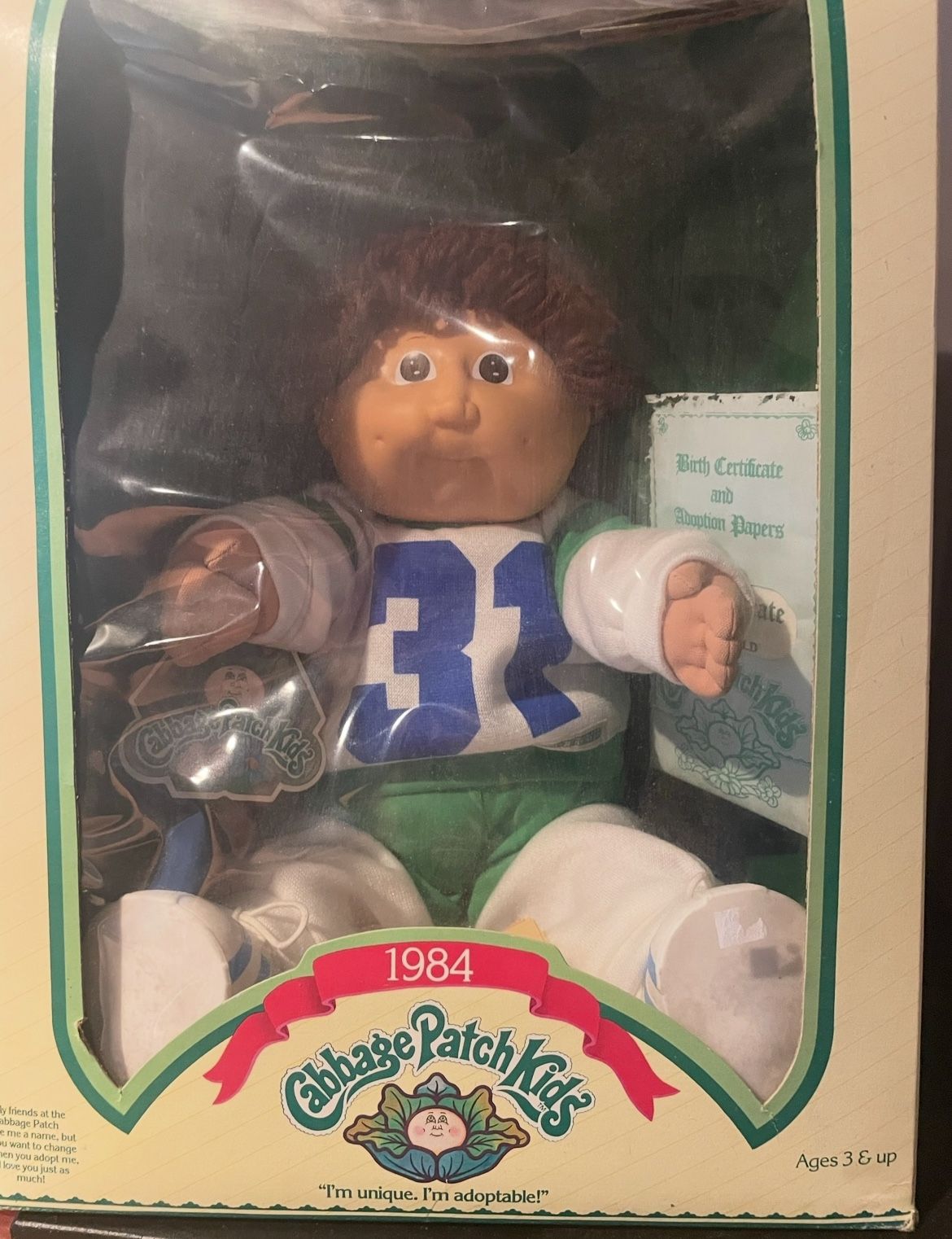 1984 Boy Cabbage Patch Doll