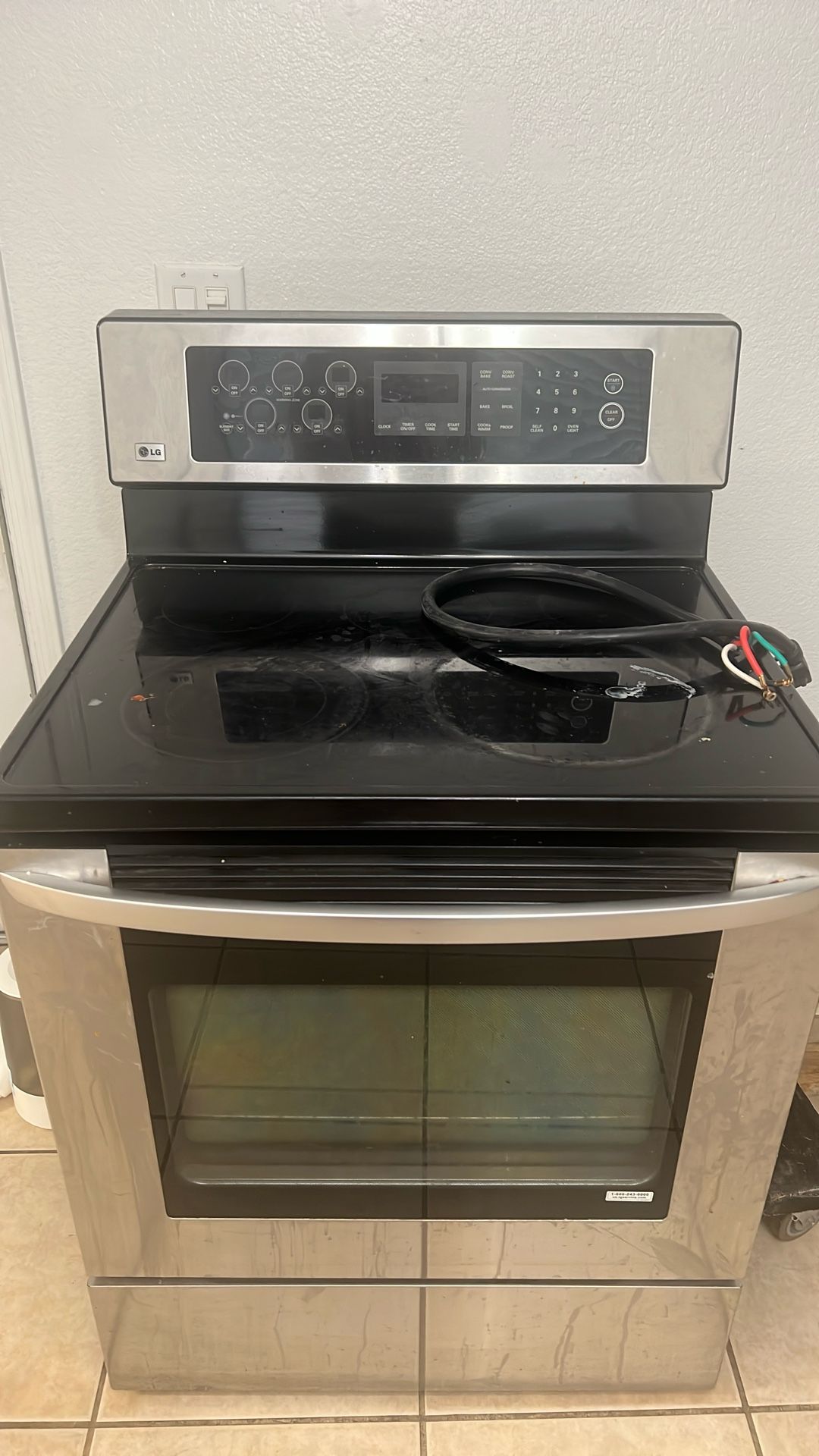 Lg Electric Stove 