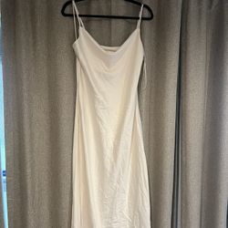 Birdy Grey Cowl Neck Dress (Large) - Cream 