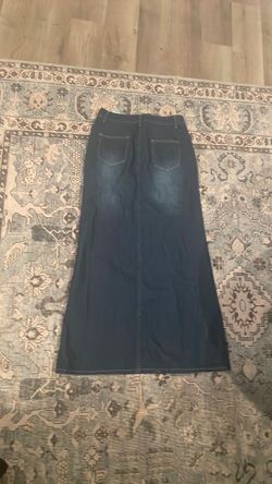 Vintage denim skirt