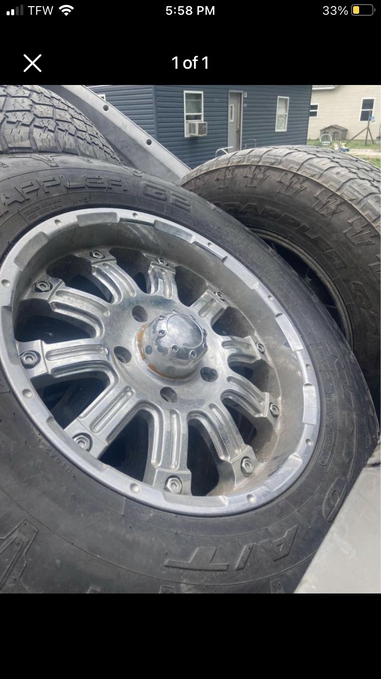 Set Of  4 2010 Toyota Trucks 18 Inch Rims Rims Only No Tires