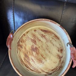 Large Pottery Bowl 