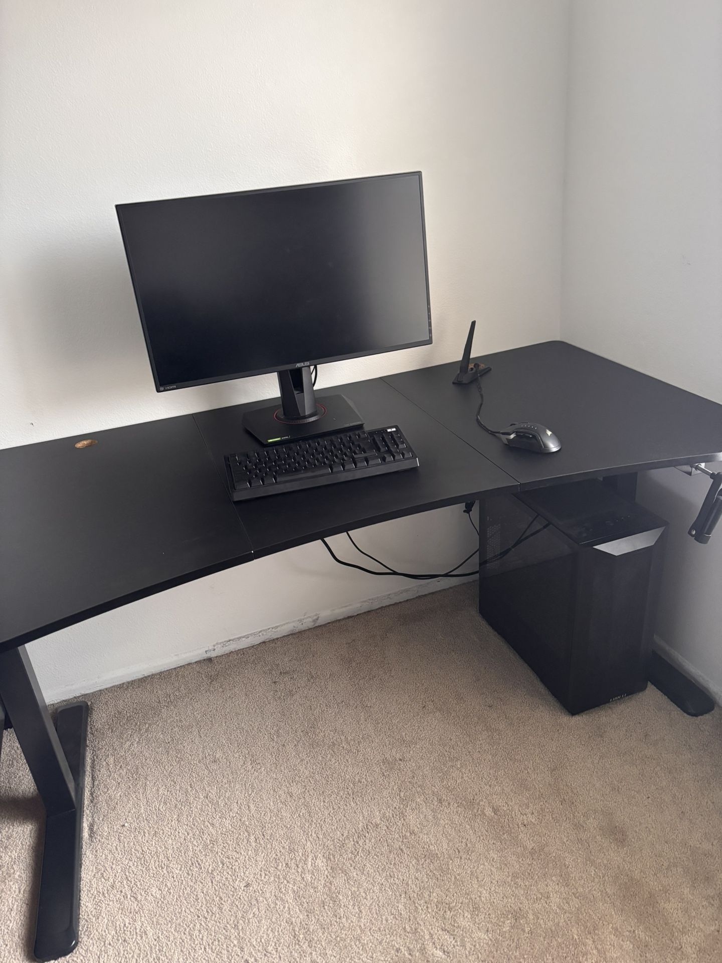 Black Standing Desk