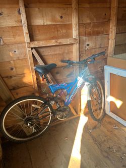 Bike and bike rack for 2 bikes
