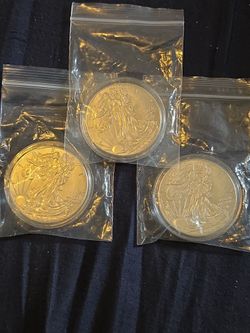 3 - One Troy ounce of silver lot