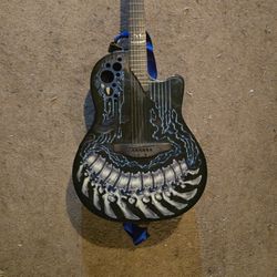 Ovation Limited Edition DJ Ashba Demented Acoustic-Electric Guitar 