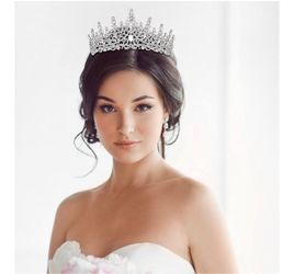 Crystal Bridal Crown Tiara
