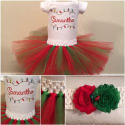 First Christmas tutu