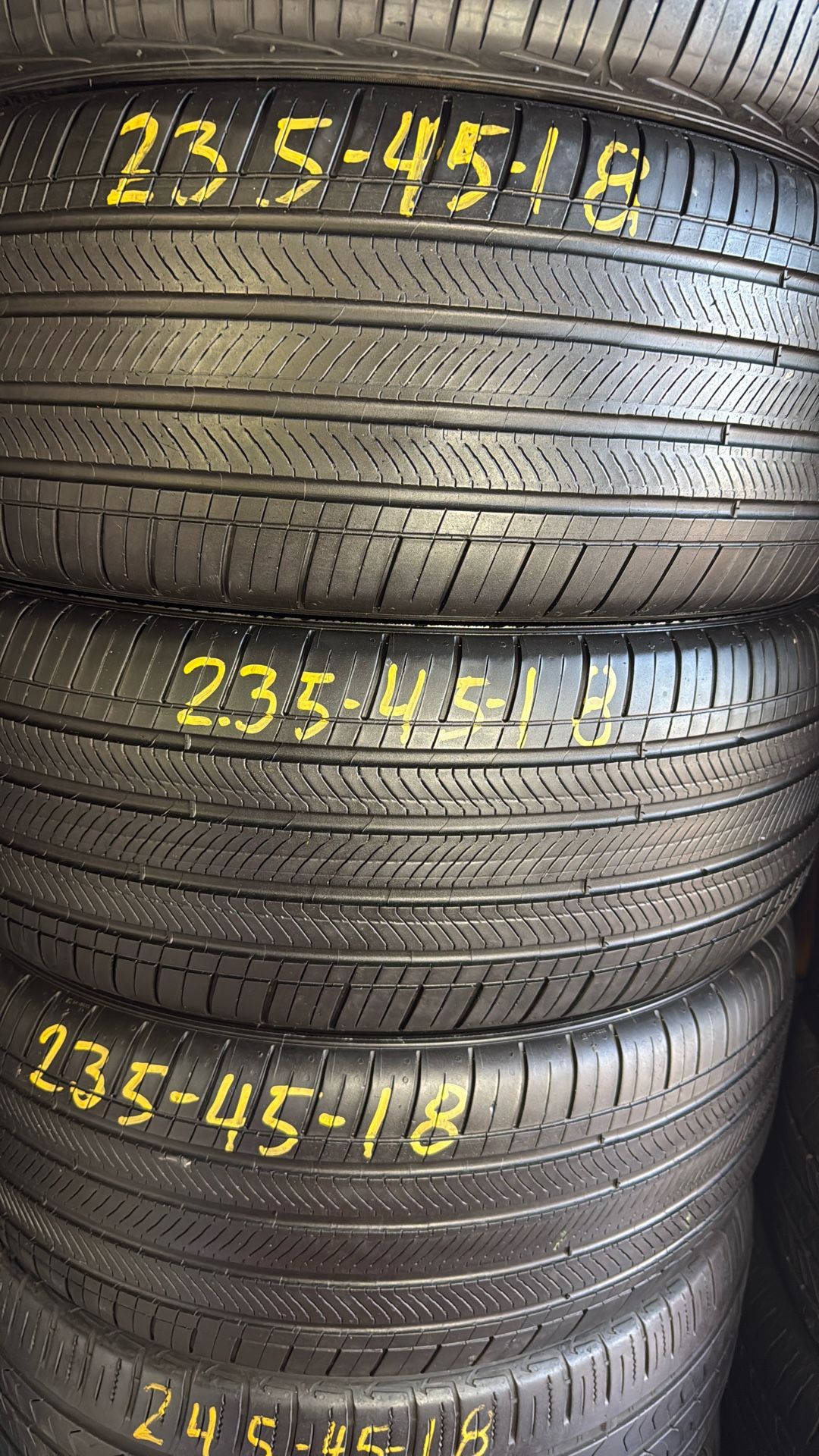 235/45/18 (2) Michelin Installed
