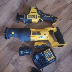 Dewalt Sawzall And Mini Sawzall