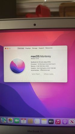 MacBook Air 2015 model