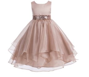 Rose Gold Girls Dress