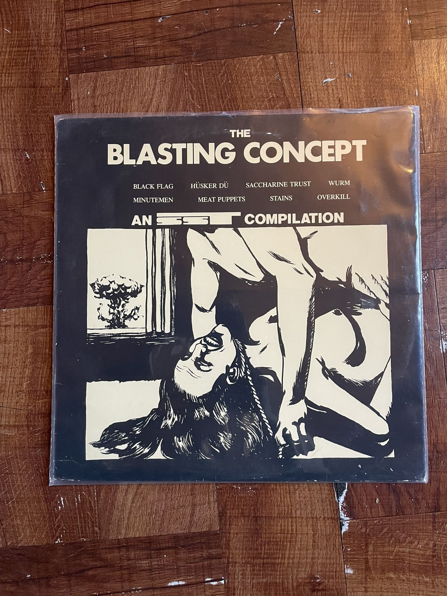 The Blasting Concept Comp 1983 Vinyl Record Punk Rock
